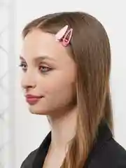 Бежевый набор заколок для волос Mimi Beauty