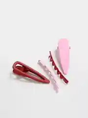 Розовый набор заколок для волос Mimi Beauty
