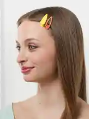 Желтый набор заколок для волос Mimi Beauty