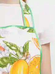 Лимонный фартук кухонный