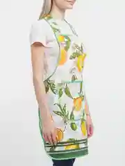Лимонный фартук кухонный