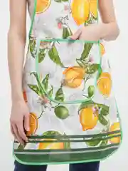 Лимонный фартук кухонный