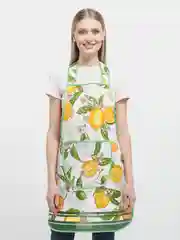 Лимонный фартук кухонный