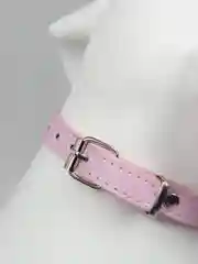 Розовый ошейник бандана для собак и кошек
