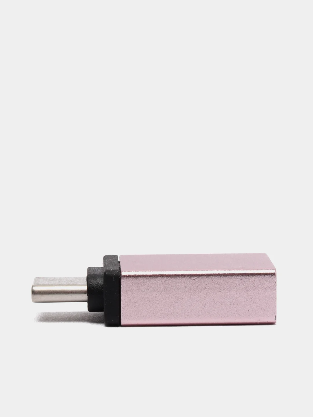 Золотой адаптер переходник usb type c на usb otg