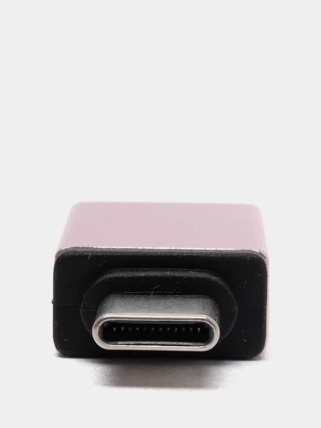 Золотой адаптер переходник usb type c на usb otg