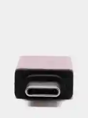 Золотой адаптер переходник usb type c на usb otg