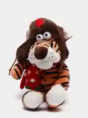 Черный мягка игрушка "Тигр"