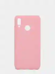 Розовый чехол Huawei P20 Lite 2018 (Nova 3e), Хуавей П20 Лайт 2018, силиконовый цветной матовый