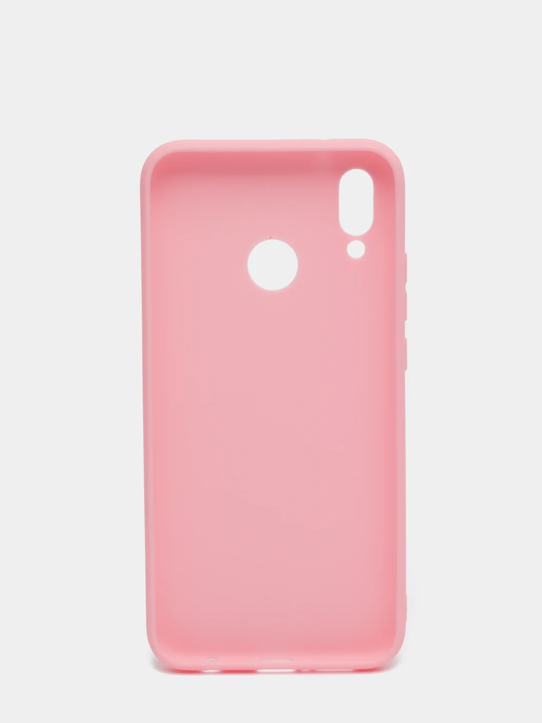 Розовый чехол Huawei P20 Lite 2018 (Nova 3e), Хуавей П20 Лайт 2018, силиконовый цветной матовый