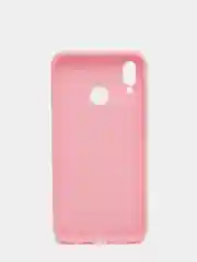 Розовый чехол Huawei P20 Lite 2018 (Nova 3e), Хуавей П20 Лайт 2018, силиконовый цветной матовый