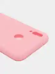 Розовый чехол Huawei P20 Lite 2018 (Nova 3e), Хуавей П20 Лайт 2018, силиконовый цветной матовый