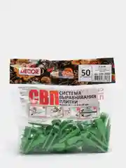Система выравнивания плитки, клин, 50 штук, Decor 339-2050