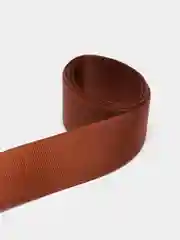 Терракотовый репсовая лента
