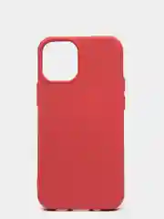Багровый чехол Apple iPhone 12 mini (5.4") silicone case силиконовый с закрытым низом бархат внутри