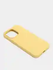 Желтый чехол не пачкающийся Iphone 13 PRO