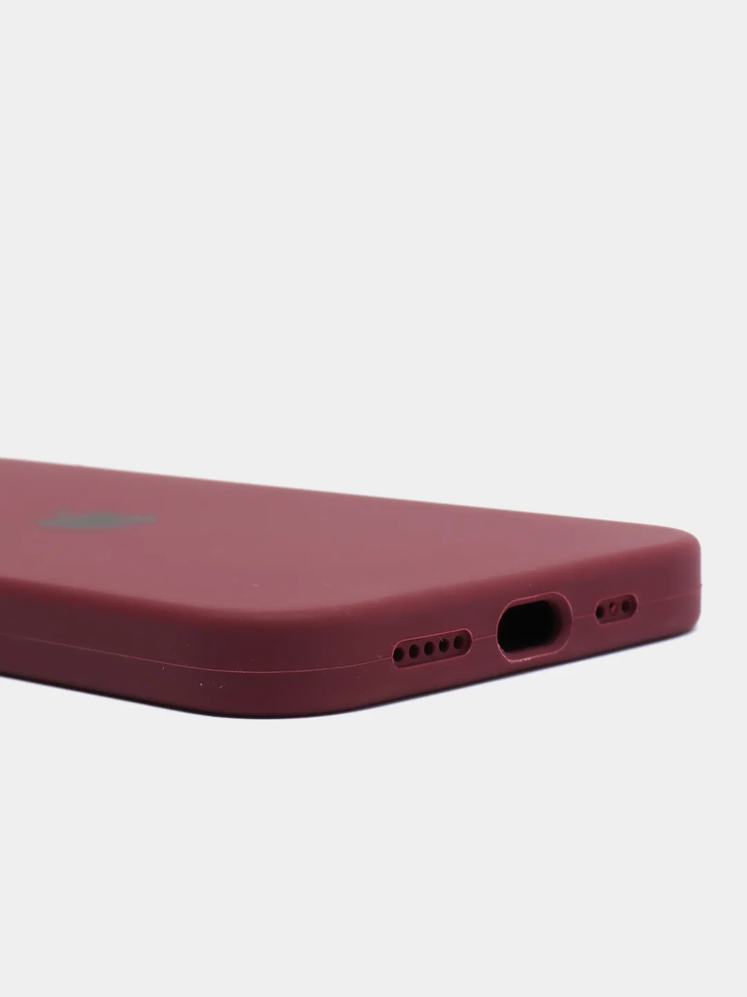 Бордовый чехол не пачкающийся Iphone 13 PRO