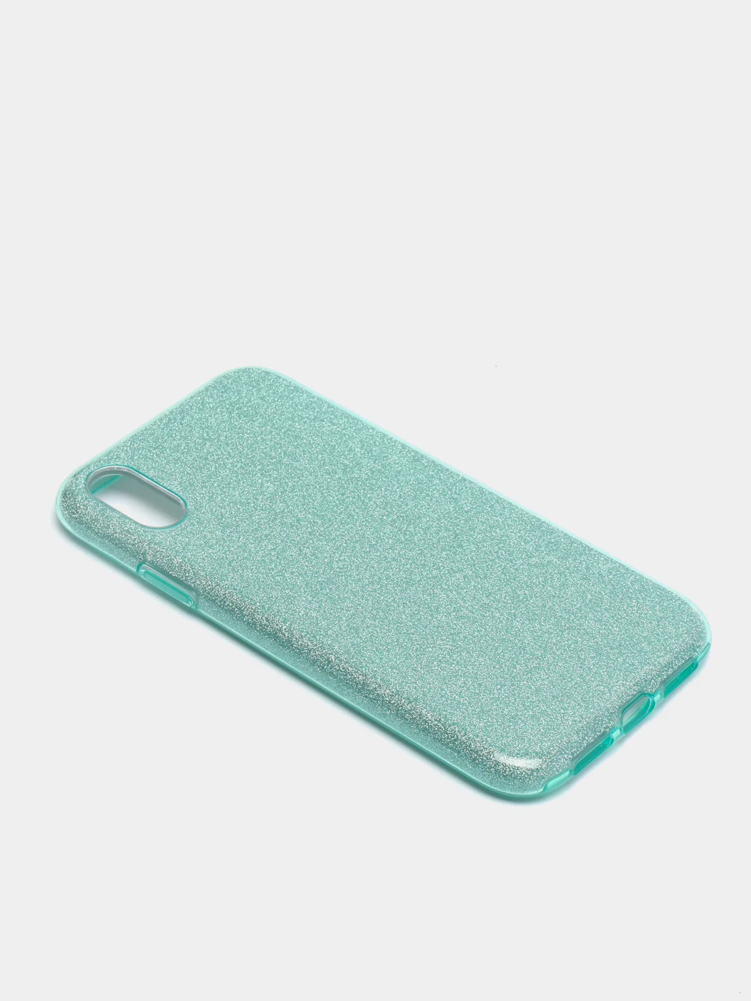 Зеленый чехол блестящий для iPhone XR