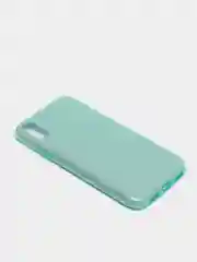 Зеленый чехол блестящий для iPhone XR