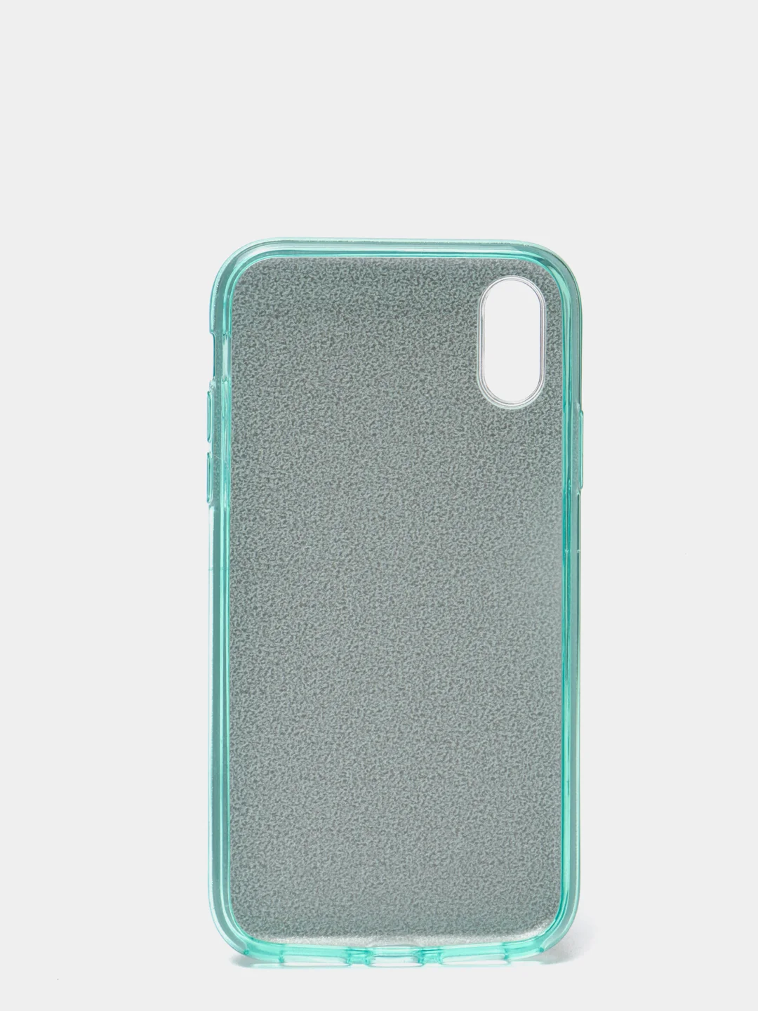 Зеленый чехол блестящий для iPhone XR