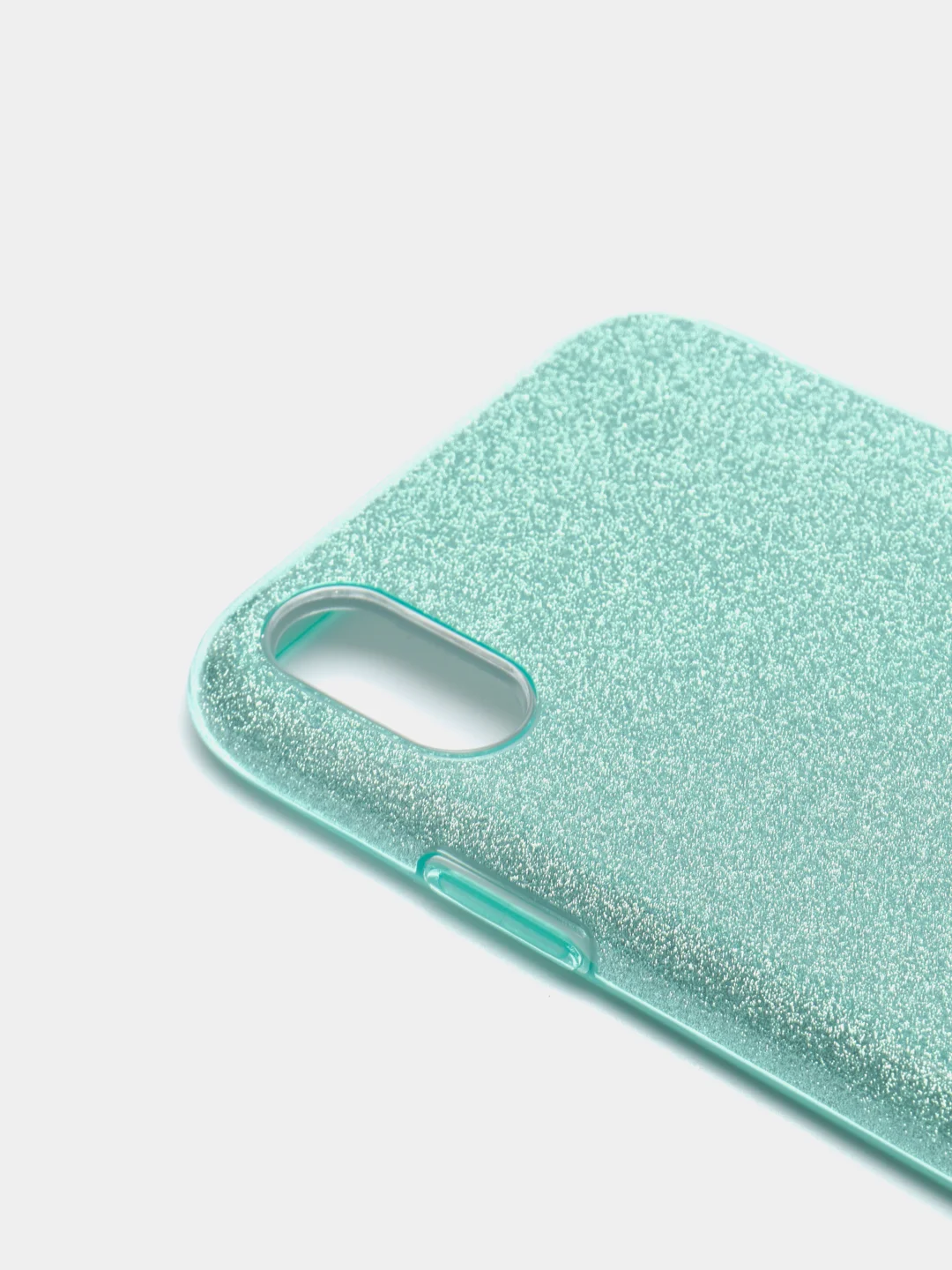 Зеленый чехол блестящий для iPhone XR