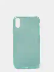 Зеленый чехол блестящий для iPhone XR