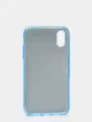 Голубой чехол блестящий для iPhone XR