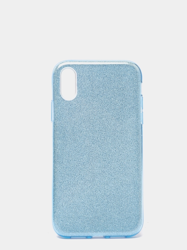 Чехол блестящий для iPhone XR