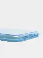 Голубой чехол блестящий для iPhone XR