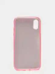 Розовый чехол блестящий для iPhone XR