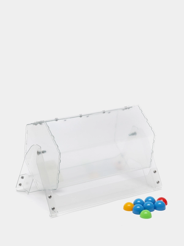 Лототрон Crystal-box для розыгрыша лотереи, 20x30 см, 100 шариков в комплекте