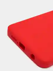 Красный чехол Xiaomi Poco X3 NFC, Poco X3 Pro силиконовый с защитой камеры и бархатной подкладкой
