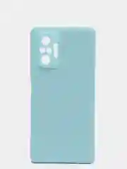 Ледяной чехол силиконовый Xiaomi Redmi Note 10 Pro, Note 10 Pro Max с защитой камеры и бархатом