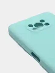 Ледяной чехол Xiaomi Poco X3 NFC, Poco X3 Pro силиконовый с защитой камеры и бархатной подкладкой
