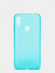 Бирюзовый чехол прозрачный для Xiaomi Redmi Note 7 / Note 7 Pro плотный неоновый с оттенком