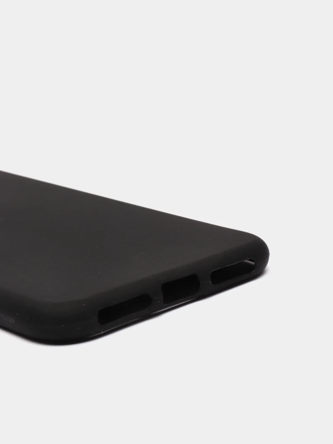 Силиконовый чёрный чехол iPhone 5 5S SE 2020 6 Plus 6S Plus 7 8 Plus X XS XR 11 Pro Max