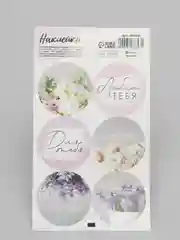 Бронзовый наклейки для ежедневника