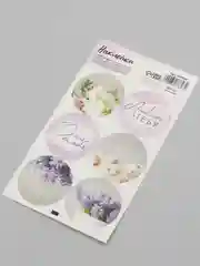 Бронзовый наклейки для ежедневника