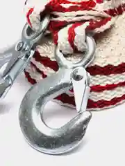 Трос буксировочный , ленточный, автомобильный, длина 4,5 м, на 3.5, 5, 7, 10, 12 тонн