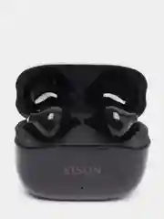 Черный наушники беспроводные, Bluetooth, вкладыши с зарядным чехлом, TWS, T6