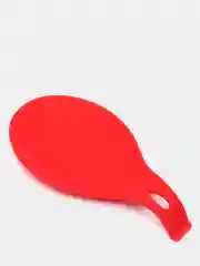 Красный силиконовая подставка для ложки большая и маленькая