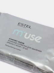 Салфетки влажные для удаления краски с кожи Estel Professional MUse