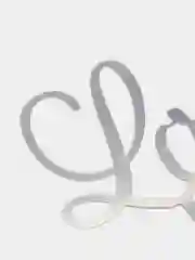 Белый топпер для украшения торта Love