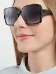 Черный солнцезащитные женские очки