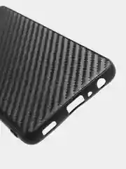Чехол силиконовый для Samsung A02, A02s, A32, A42, A52, A72 с текстурой под карбон