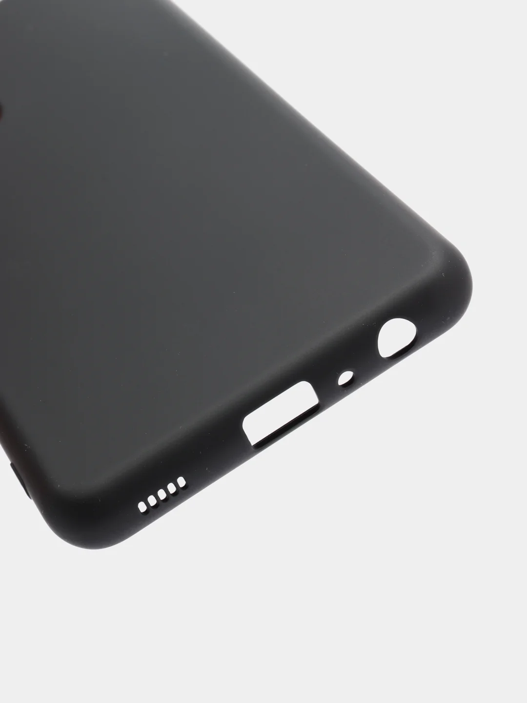 Черный чехол Samsung Galaxy A52, A11, A42, A41, M51, A01, M31S Core Silicon Case