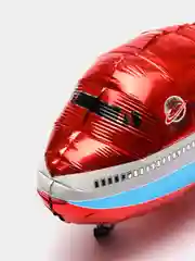 Красный воздушный фольгированный шар "Авиалайнер"