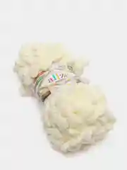 Слоновая кость пряжа Alize Puffy петельки