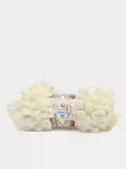 Слоновая кость пряжа Alize Puffy петельки