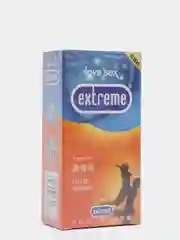 Желтый презервативы Extreme с различными эффектами, 10-12 штук